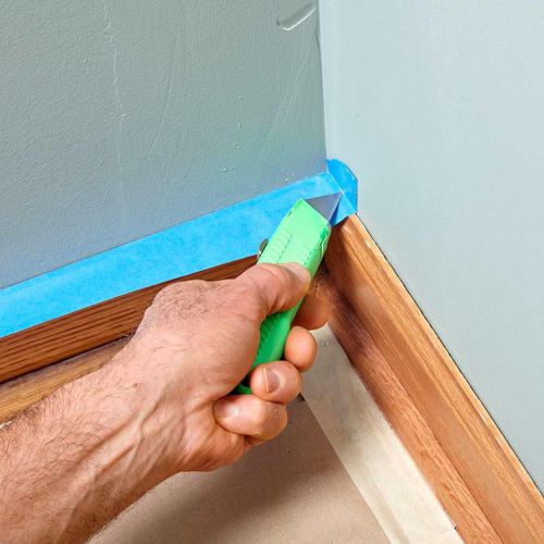 Tips n trik jitu cara ngecat dinding rumah masking tape rahasianya